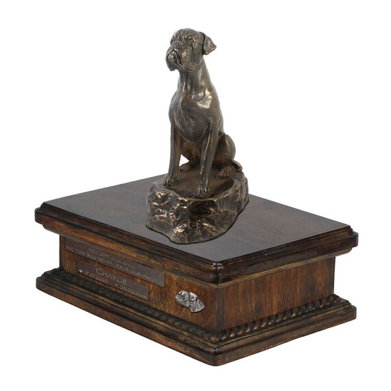 Boxer dog urns cheap