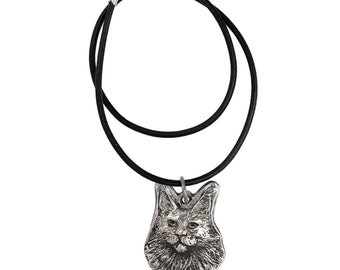 Maine Coon, cat necklace, limited edition, ArtDog