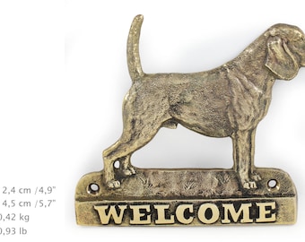 Beagle, dog welcome, hanging decoration, limited edition, ArtDog