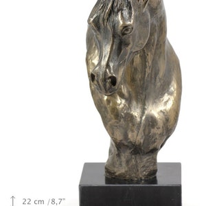 Arabian Horse third kind, horse marble statue, limited edition, ArtDog image 1