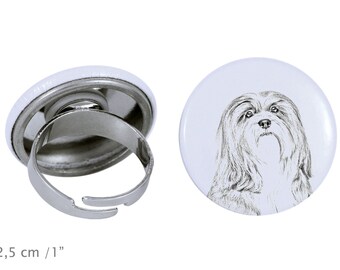 Ring with a dog - Lhasa Apso