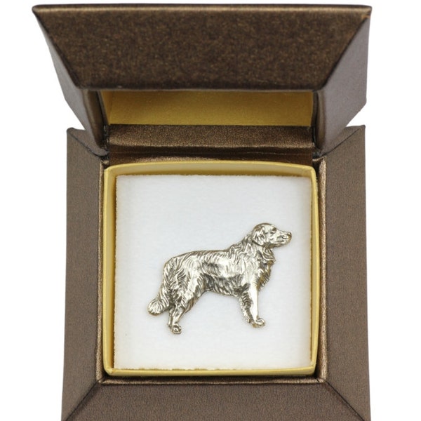 NOUVEAU, Golden Retriever (corps), broche de chien, édition limitée, ArtDog