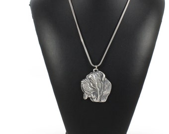 NEW, Mastino Napolitano, Neapolitan Mastiff, dog necklace, silver cord 925, limited edition, ArtDog