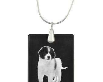 Tornjak,  Dog Crystal Pendant, SIlver Necklace 925, High Quality, Exceptional Gift, Collection!