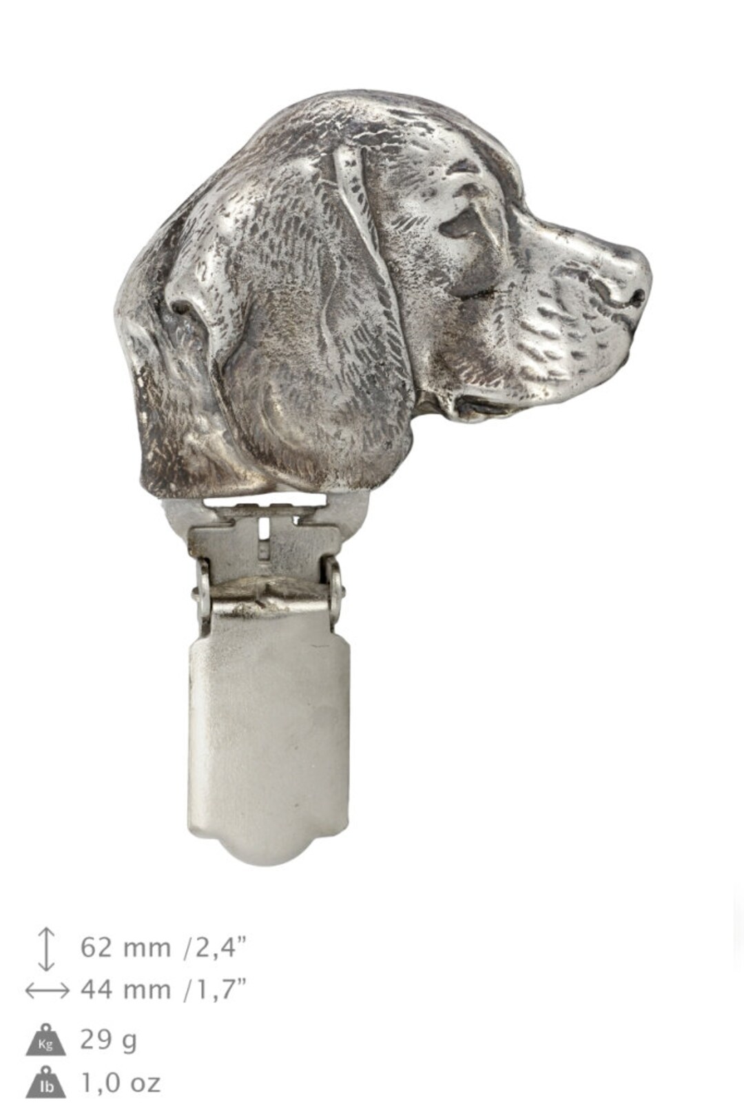 Beagle, Dog Clipring, Dog Show Ring Clip/number Holder, Limited Edition