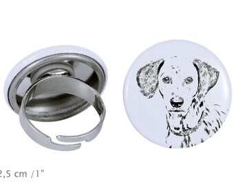 Ring with a dog - Dalmatian