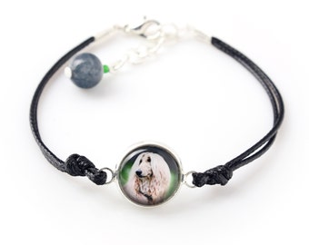 Afghan Hound. Bracelet for people who love dogs. Photojewelry. Handmade.