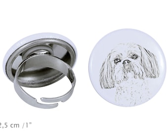 Ring with a dog - Shih Tzu