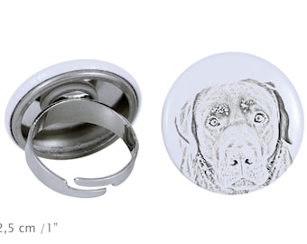 Ring with a dog - Labrador Retriever