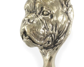 Boxer (cropped), dog door's knocker, limited edition, ArtDog