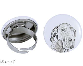 Ring with a dog - Great Dane