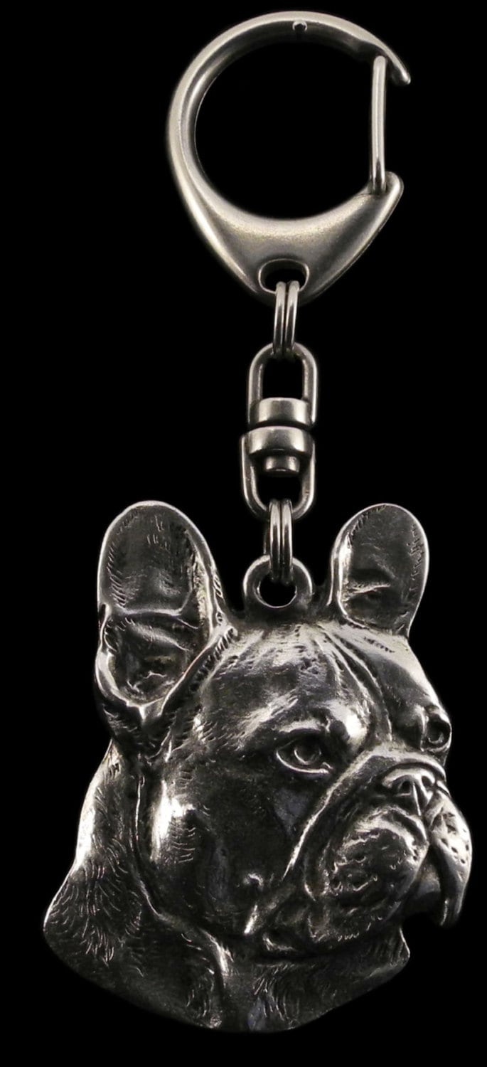 EMOMFitness French Bulldog Keychain