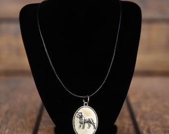 Cane Corso, Italian mastiff, dog necklace, medallion, limited edition, extraordinary gift, ArtDog