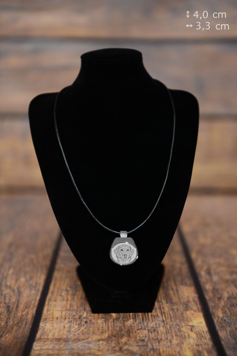 NEW collection of necklaces with images of purebred dogs sublimation unique gift Norsk elghund grigio