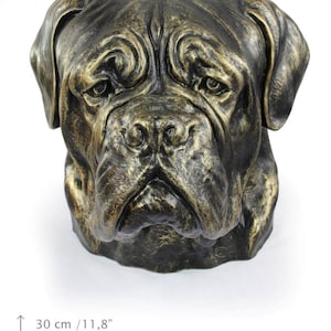 Urne pour les cendres chien -Dogue de Bordeaux statuette. ArtDog