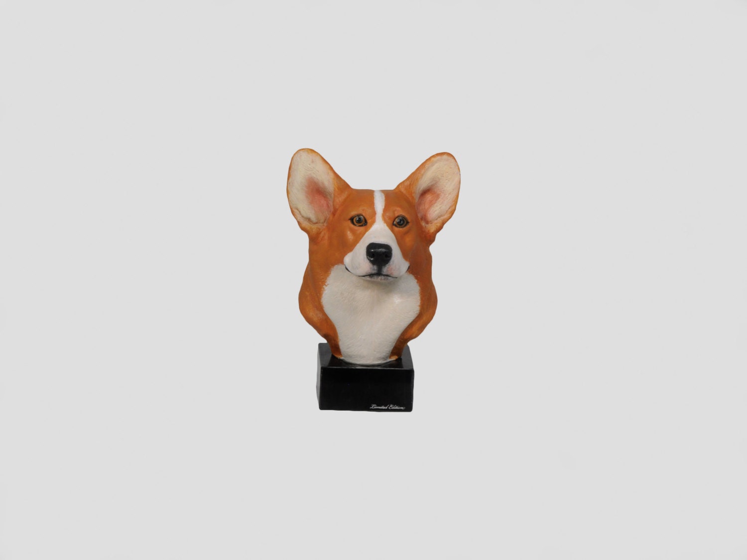 welsh corgi statues