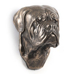 Bullmastiff, perro estatua colgando, edición limitada, ArtDog