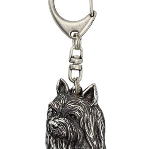 Silky Terrier, dog keyring, keychain, limited edition, ArtDog . Dog keyring for dog lovers