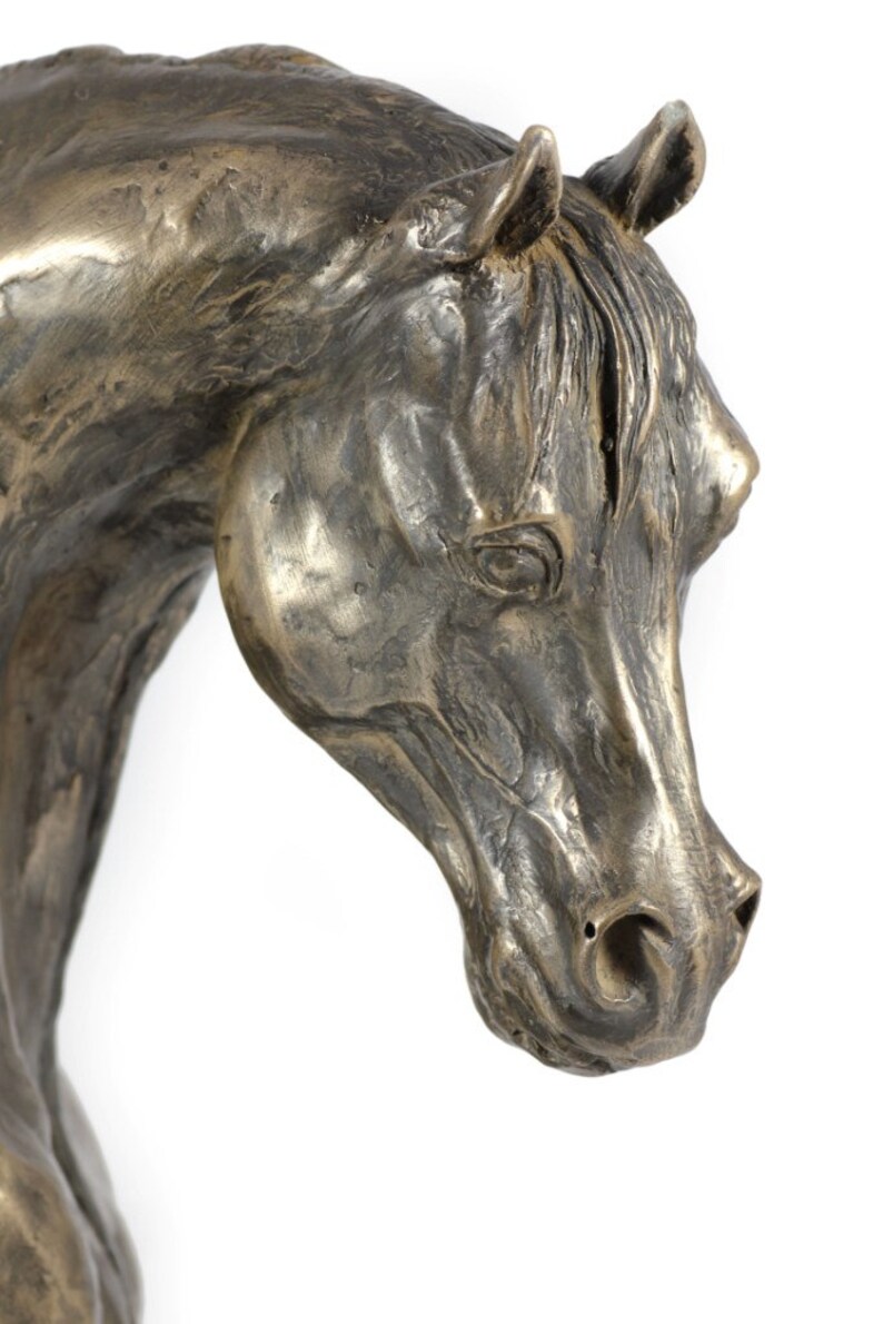 Arabian Horse third kind, horse marble statue, limited edition, ArtDog image 2