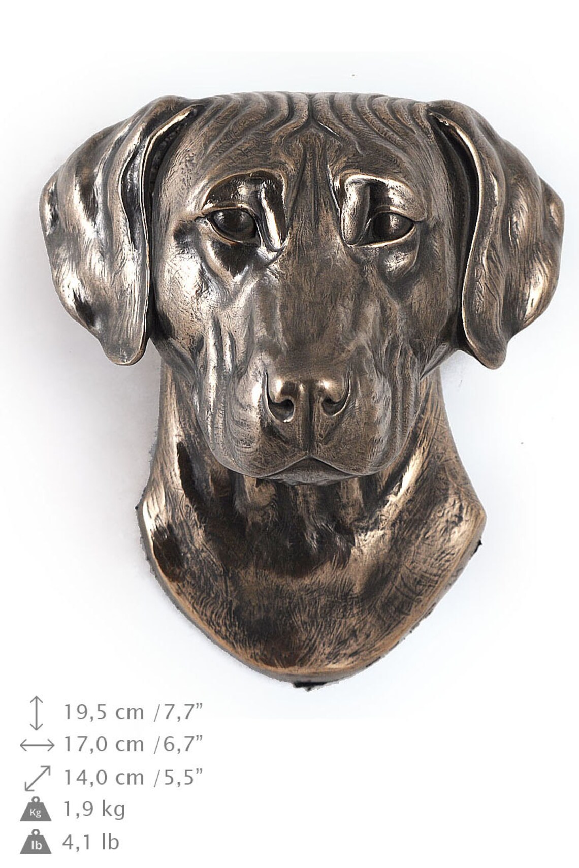 Rhodesian Ridgeback, Dog Hanging Statue, Limited Edition, Artdog - Etsy