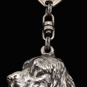 Springer Spaniel, dog keyring, keychain, limited edition, ArtDog . Dog keyring for dog lovers