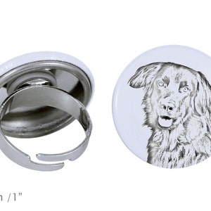 Ring with a dog- Hovawart