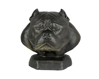 American Bully, dog big head statue, limited edition, ArtDog