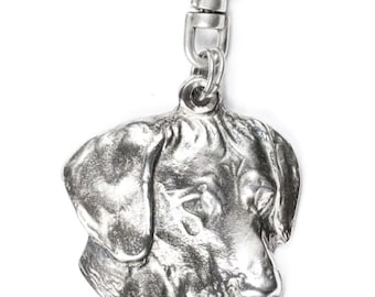 NEW, Rhodesian Ridgeback, African Lion Boy, African Lion Girl, dog keyring, key holder, limited edition, ArtDog . Dog keyring for dog lovers