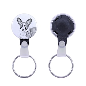 Keyring with a dog -Cardigan Welsh Corgi
