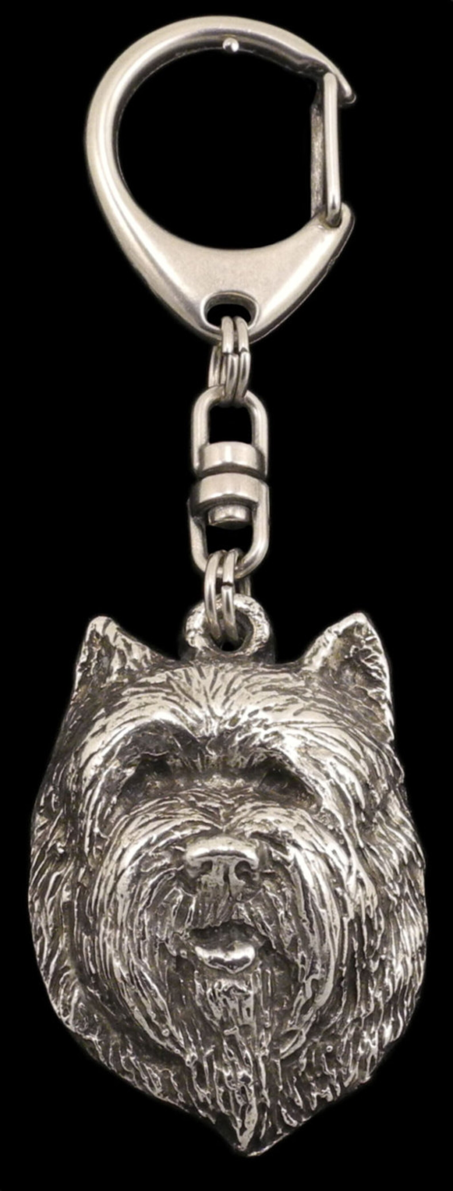 Cairn Terrier front Dog Keyring Keychain Limited Edition Etsy