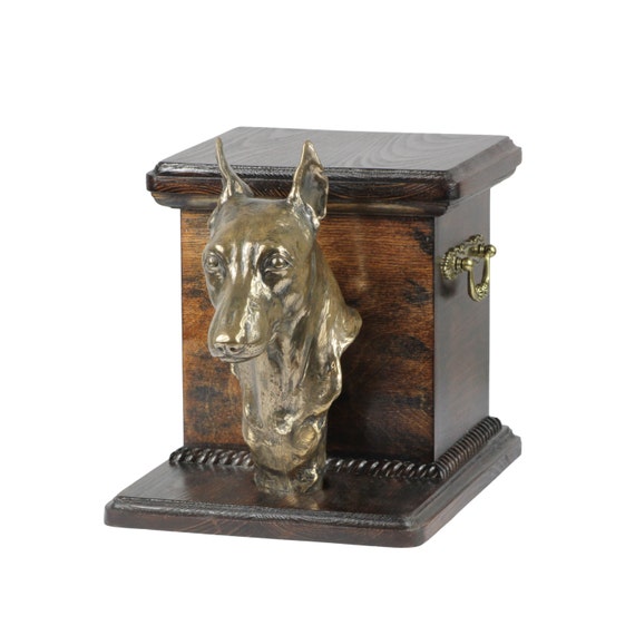 Enfilade design à 4 portes en acajou sapelli et sycomore sur une base en bois noirci