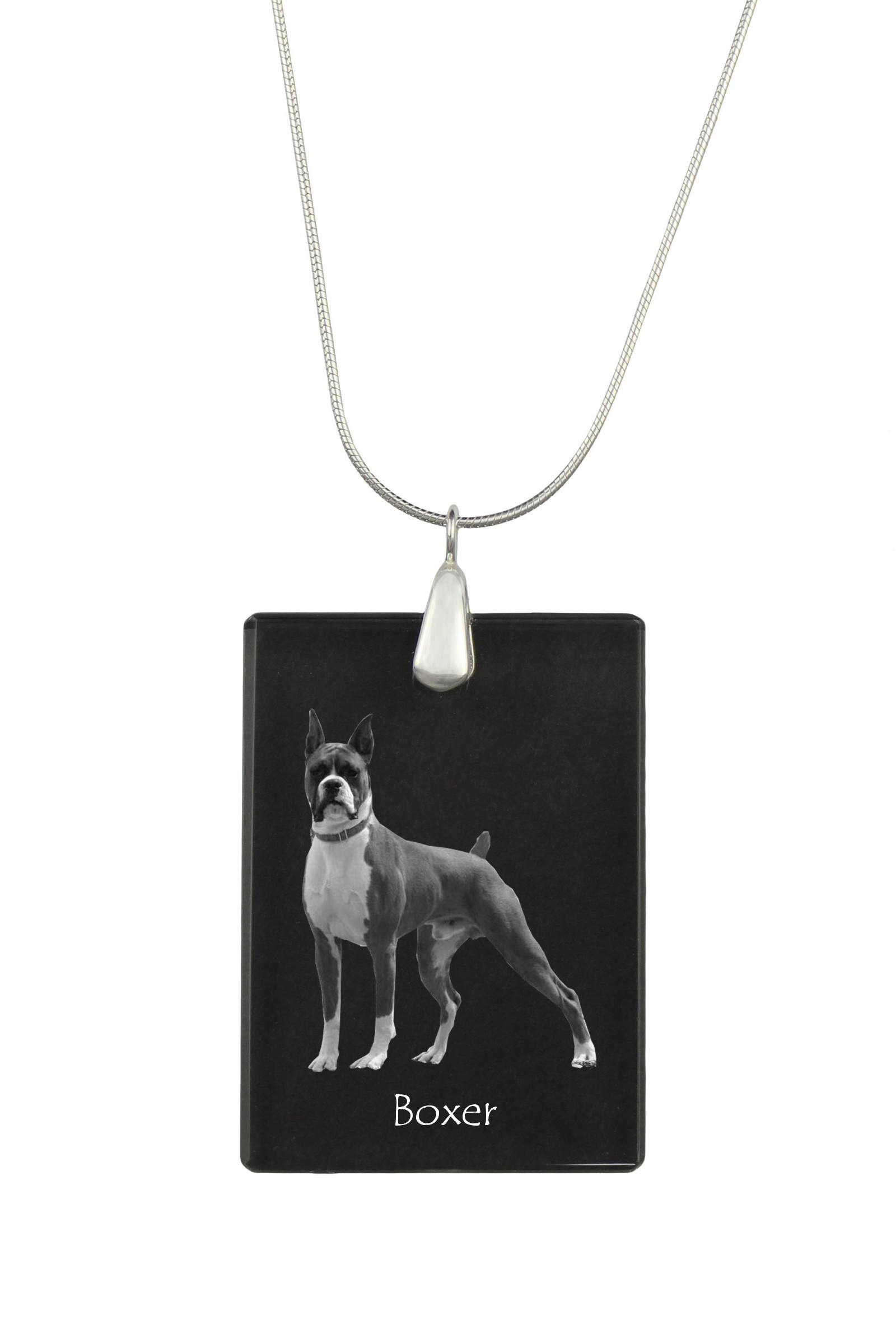 boxer dog necklace