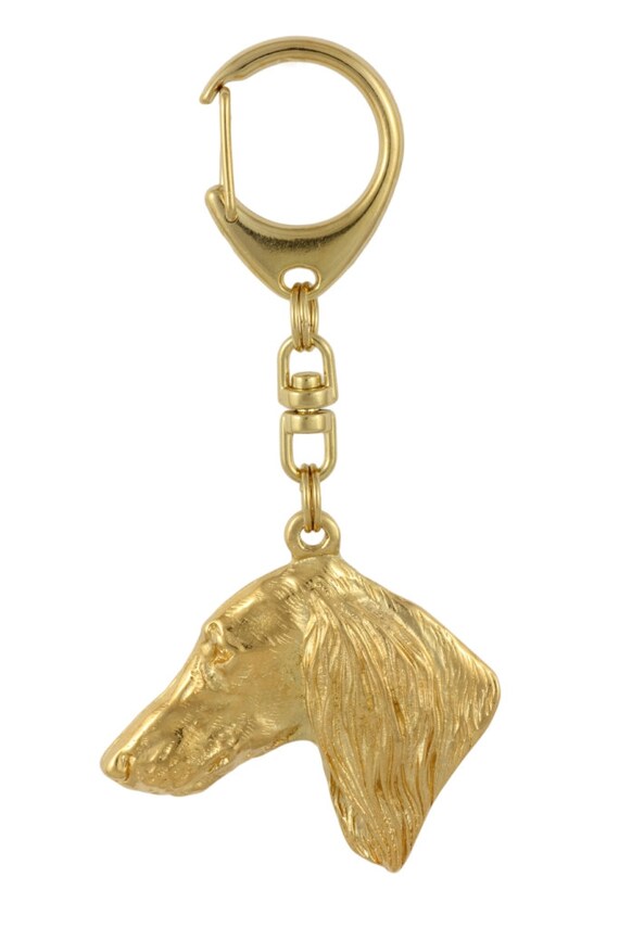 Ideal Present/Gift,Keyring For Dog Lovers All You Need Is Love and a Saluki