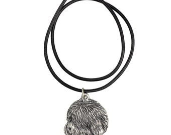 Bobtail, dog necklace, limited edition, ArtDog