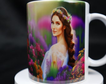 Beautiful Princess Coffee Mug Coffee Cup 11oz with beautiful vibrant Colors | Mugs Dishwasher & Microwave Safe
