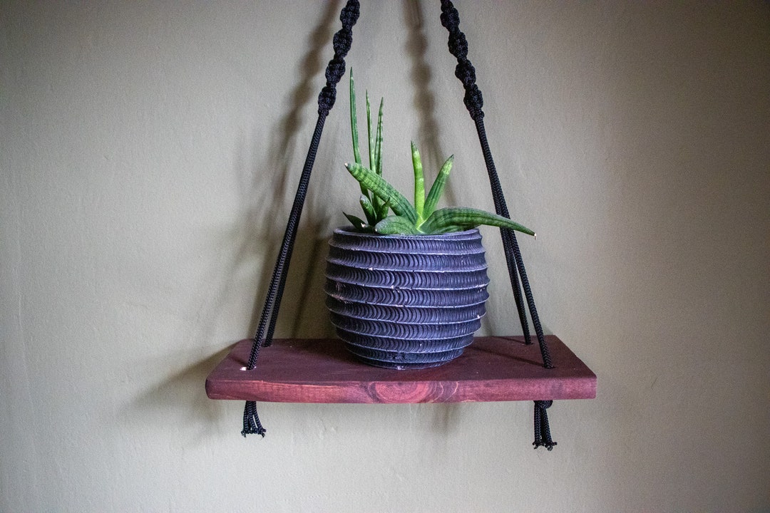 Small Wall Plant Shelf. Rustic Plant Shelf Etsy