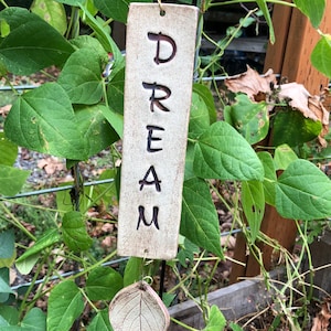 Hanging Ceramic Dream Plaque