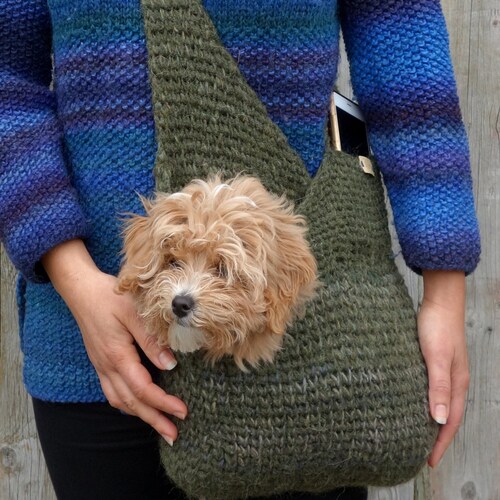 Dog Carrier PDF Sewing Pattern Small Dog Purse Etsy