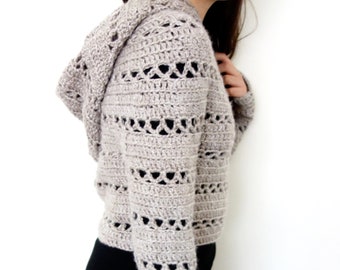 トップス hyke CROCHETED SWEATER 23ss トップス hyke CROCHETED SWEATER 23ss CROCHETED SWEATER-クロ