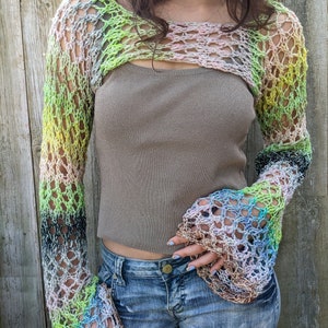 Open top bust sweater