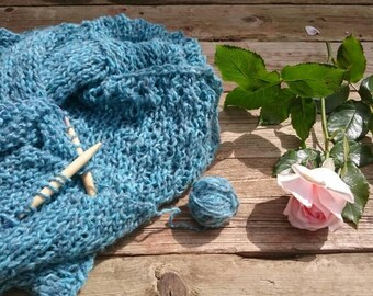 Knitting PATTERN - Lagoon Loose Knit Sweater/ Open Knit