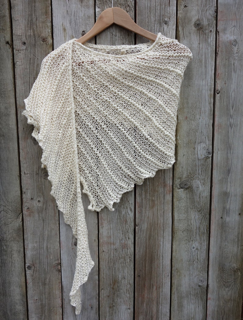 Knitting PATTERN Sense and Sensibility Shawl/ Reversible Etsy UK