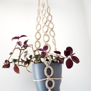 PDF Crochet PATTERN Rings Plant Hanger/ Macrame Boho Plants Decor/Indoor Outdoor Trailing Plants Holder/ PDF Digital File image 6