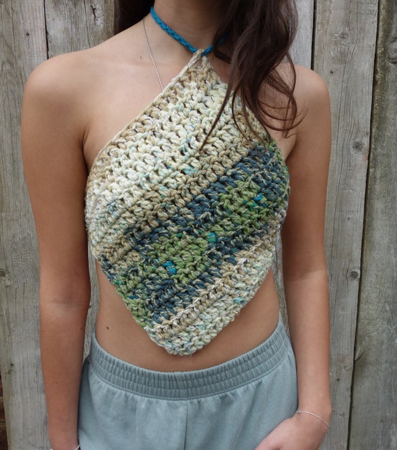 トップス EAPHI HAND CROCHET KNIT BUSTIER HAND CROCHET KNIT BUSTIER【POPUP先行】