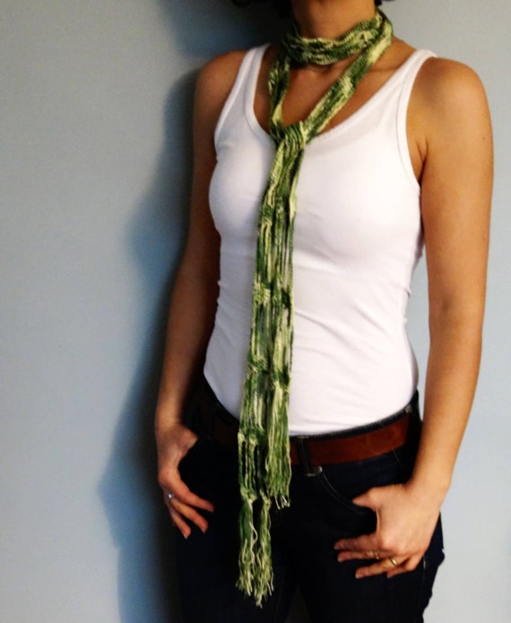 How to Dress Up a T-Shirt with a Silk Scarf - C'est Bien by Heather Bien