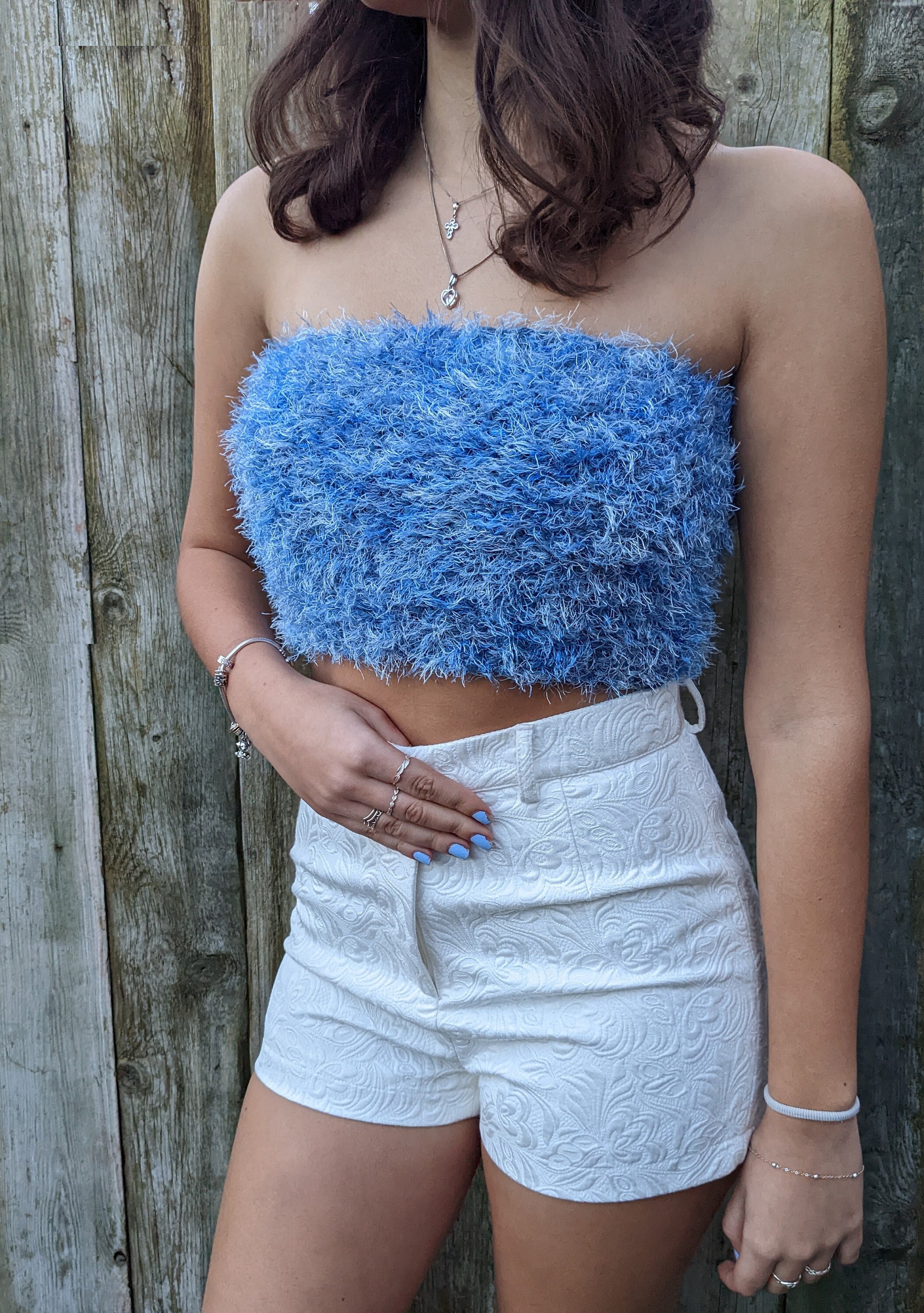 Fluffy Tube Top - Etsy