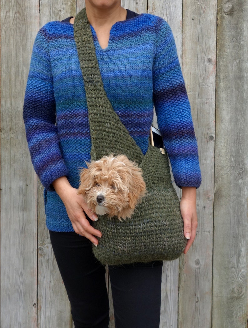 PDF Crochet PATTERN Pet Carrier Bag/ Shoulder Strap Dog Cat Etsy UK