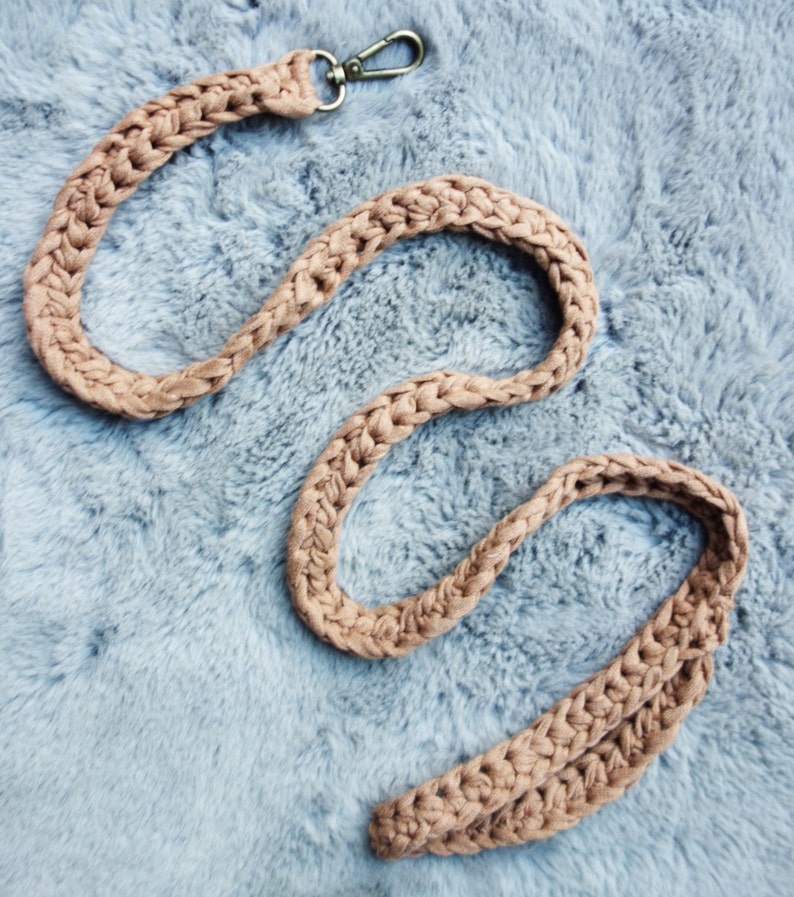 PDF Crochet PATTERN Super Chunky Dog Leash /Crochet Pet Diy Accessories image 2