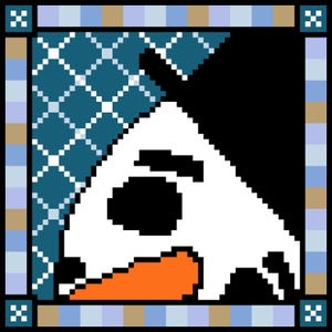 DIY Printable Little Winter Series Snowman Easy Needlepoint/Cross Stitch Pattern and Instructions