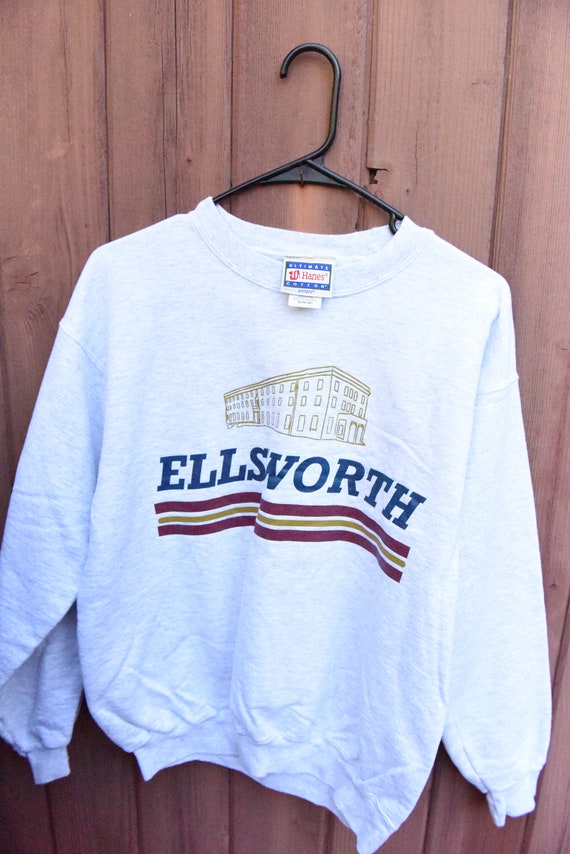 Vintage Hanes Ellsworth Double Sided Pullover Swea